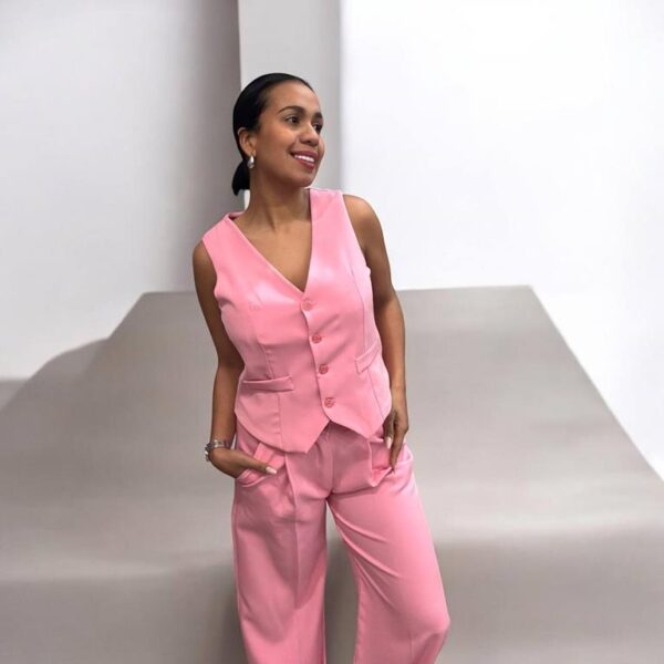 Conjunto Chaleco + Pantalon de Pinza - Imagen 2