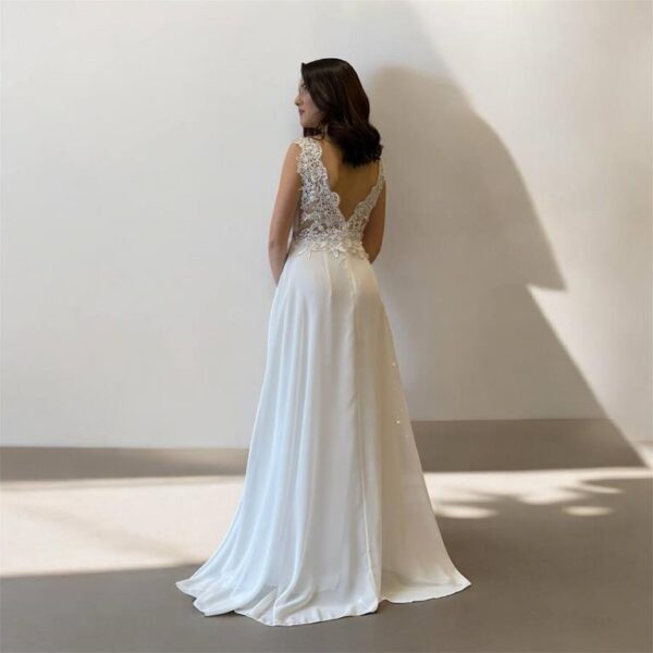 8657 VESTIDO ENCAJE - Imagen 5