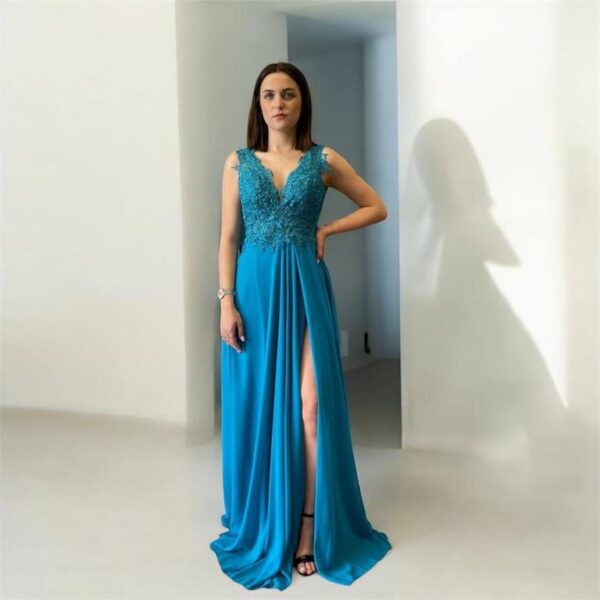 8657 VESTIDO ENCAJE